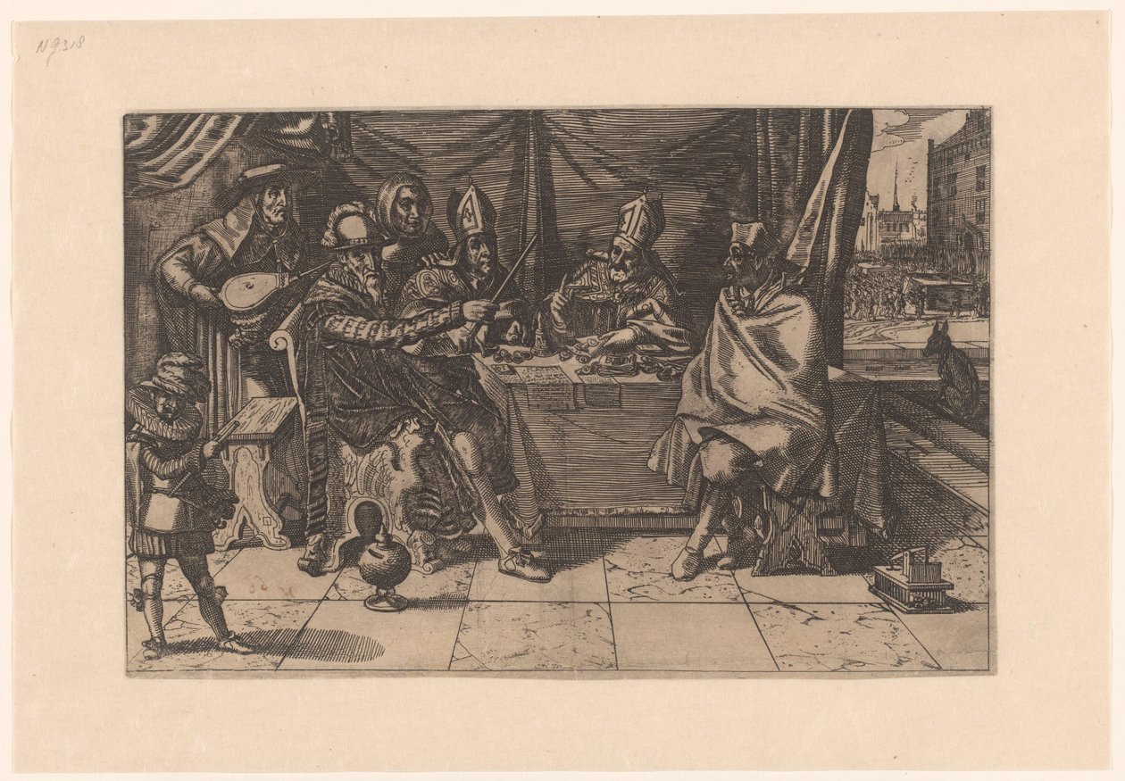 Frase sobre la tiranía de Alva (incompleta), 1618 de Anonymous