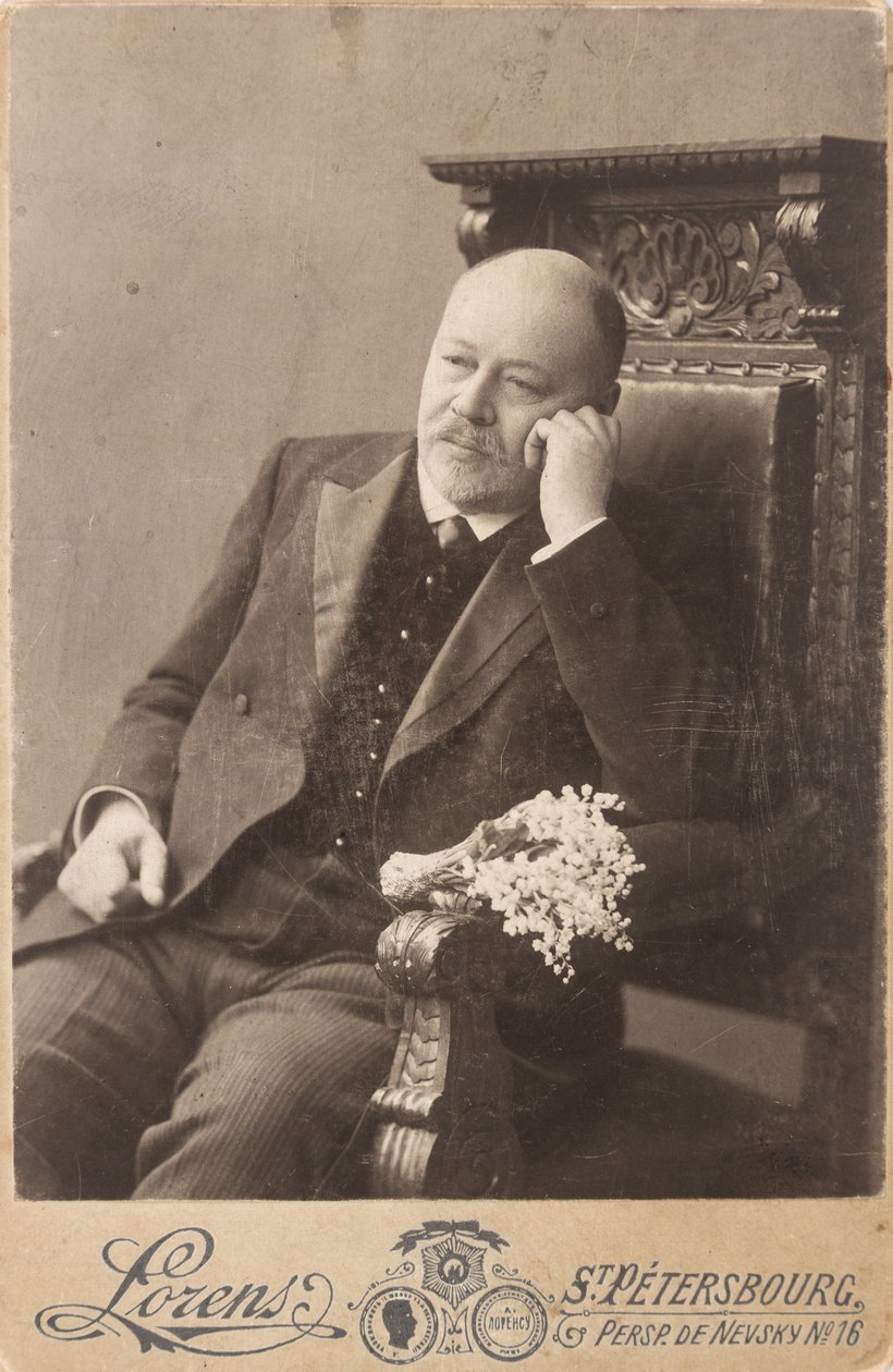 Anatoli Liadov - Retrato del compositor Anatoly Konstantinovich Lyadov (1855-1914) - Anónimo. Fotografía de Anonymous Anonymous
