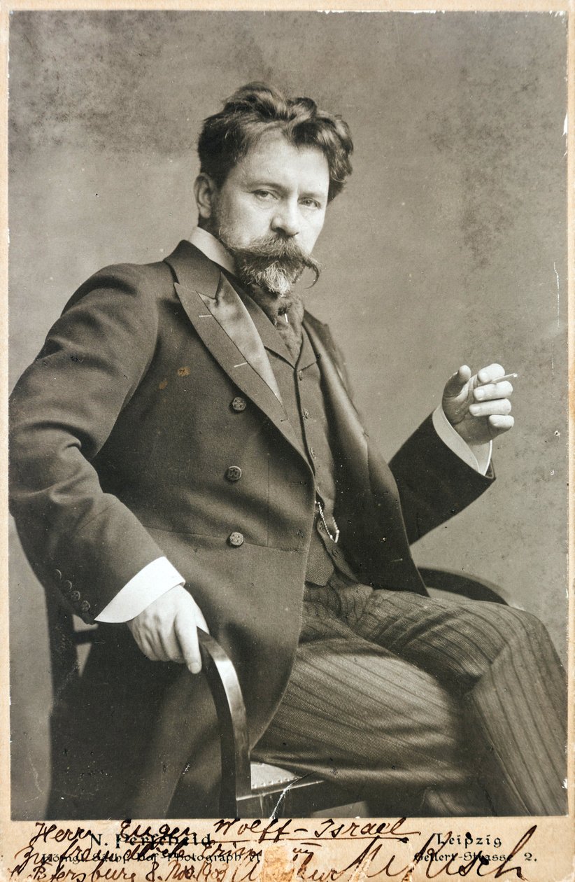 Retrato del director Arthur Nikisch (1855-1922) de Anonymous Anonymous