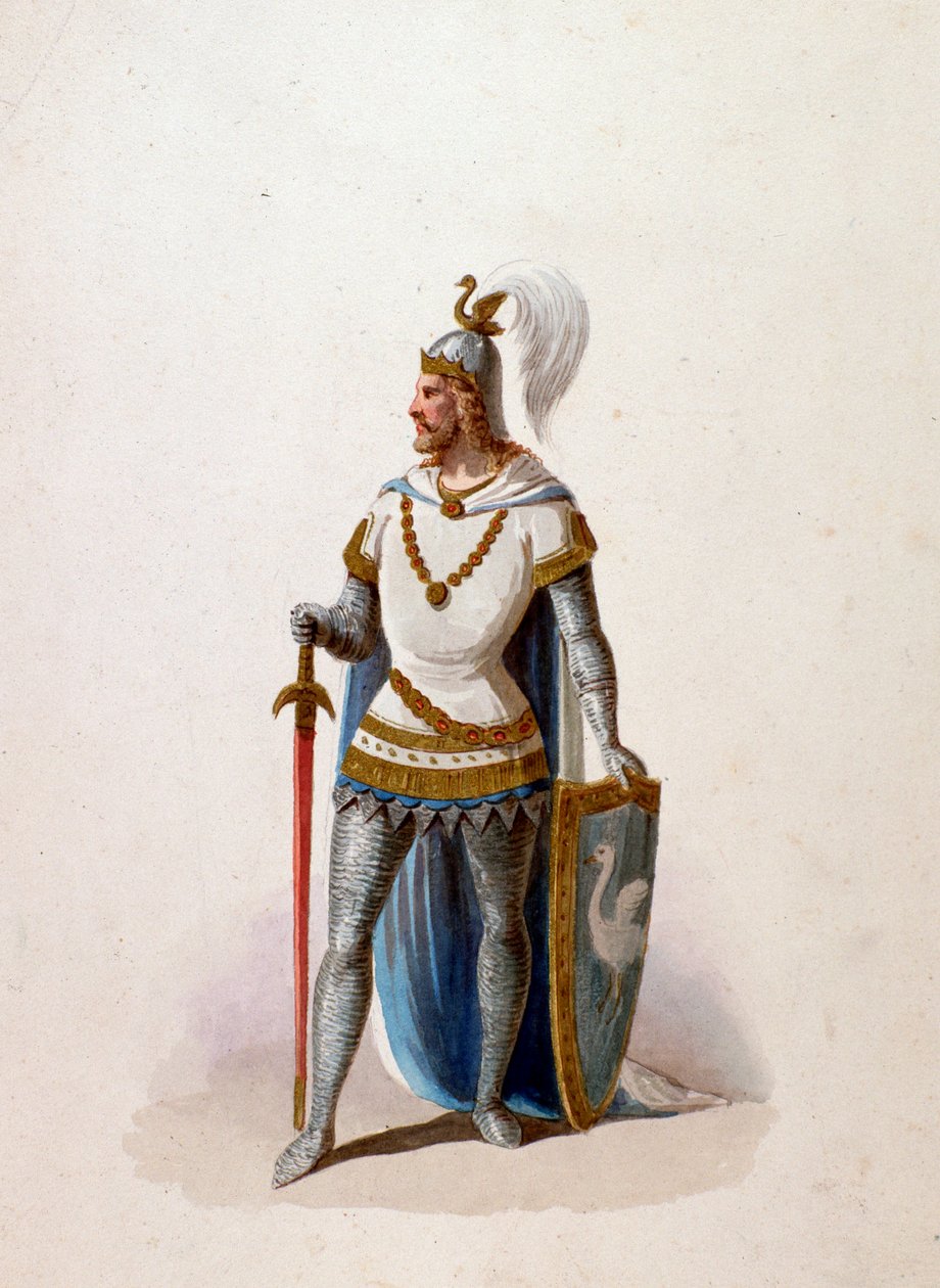 Personaje de la ópera Lohengrin de Wagner de Anonymous Anonymous