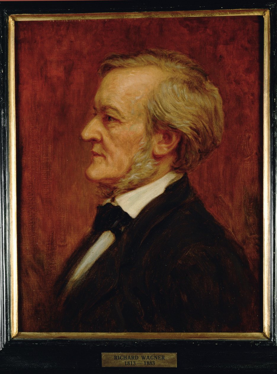 Compositor Richard Wagner ... (pintura sobre lienzo) de Anonymous Anonymous