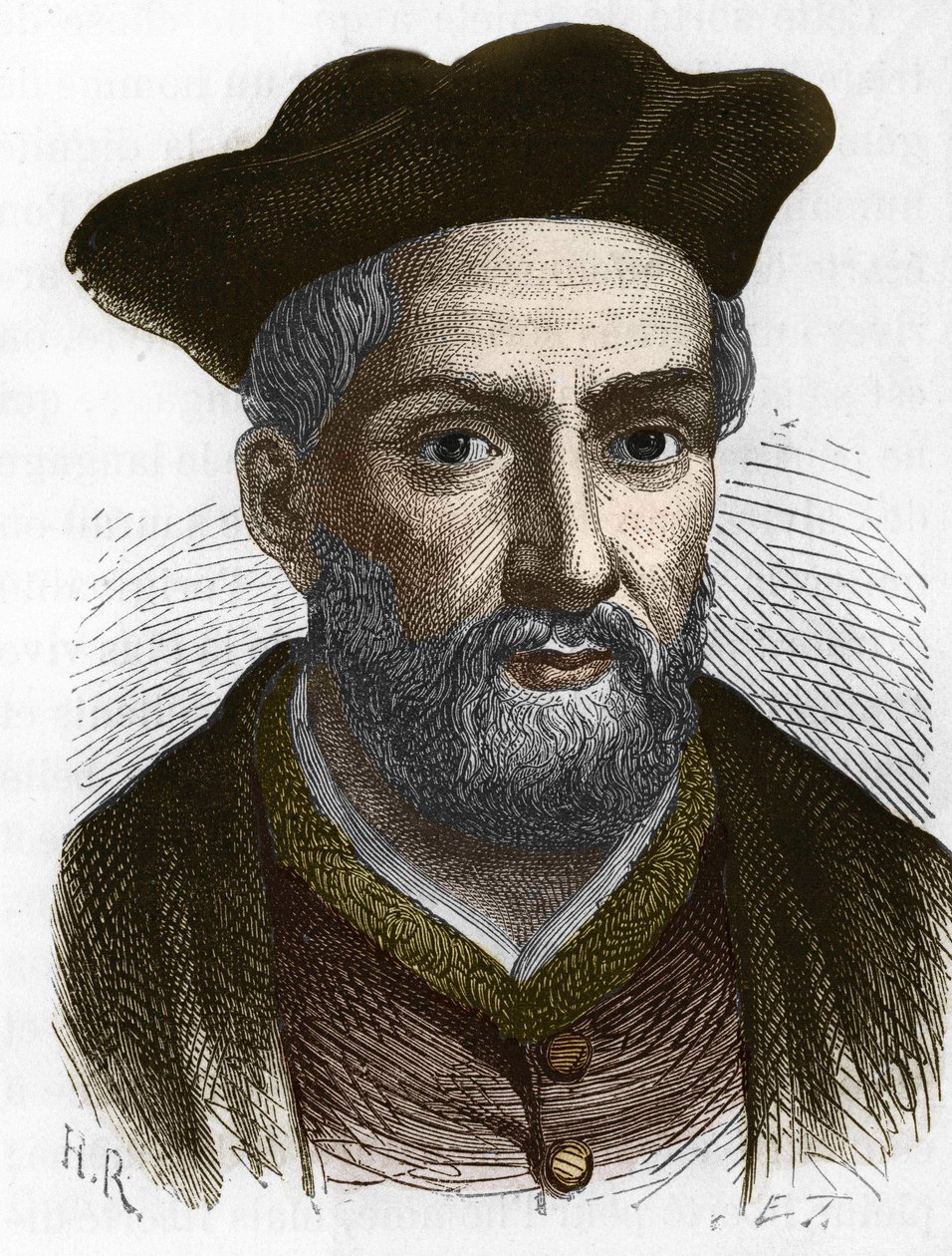François Rabelais (1495 - 1553), escritor francés de Anonymous Anonymous