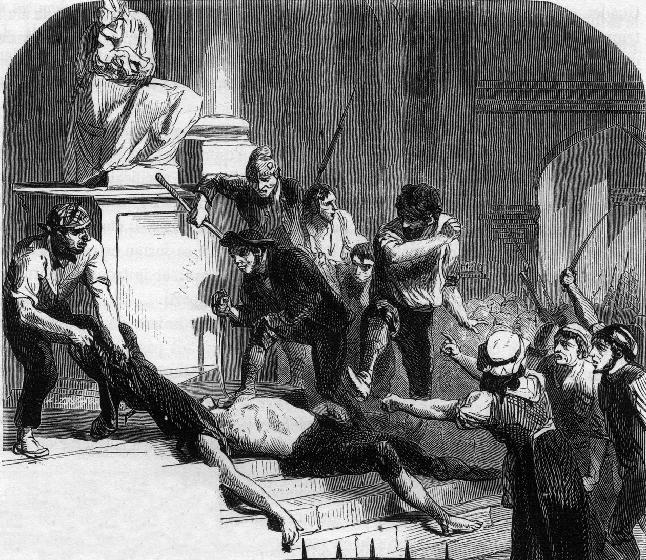Revolución Francesa - Masacres de La Glaciere, Aviñón - Asesinato de Lescuyer de Anonymous Anonymous