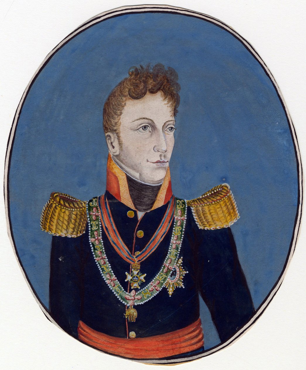Gebhard Leberecht von Blücher (1742-1819) príncipe de Wahlstatt y general prusiano de Anonymous Anonymous