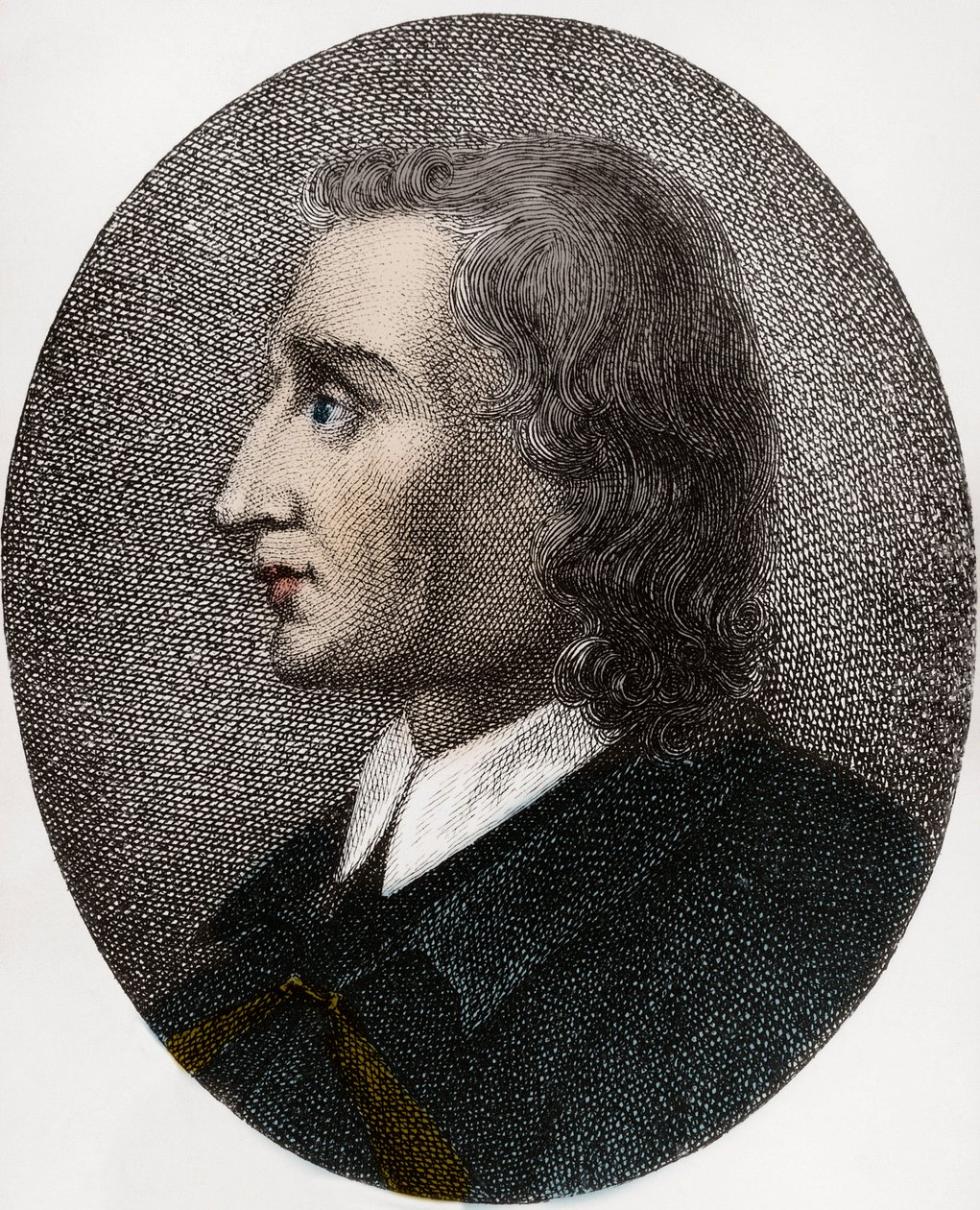 Giovanni Vincenzo Gravina (1664-1718) hombre de letras y jurista italiano - Grabado de Anonymous Anonymous
