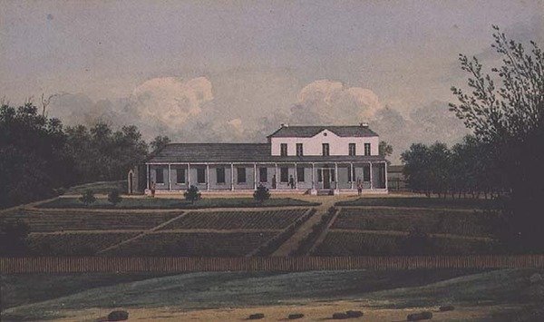 Government House, Sídney, desde atrás de Anonymous Anonymous