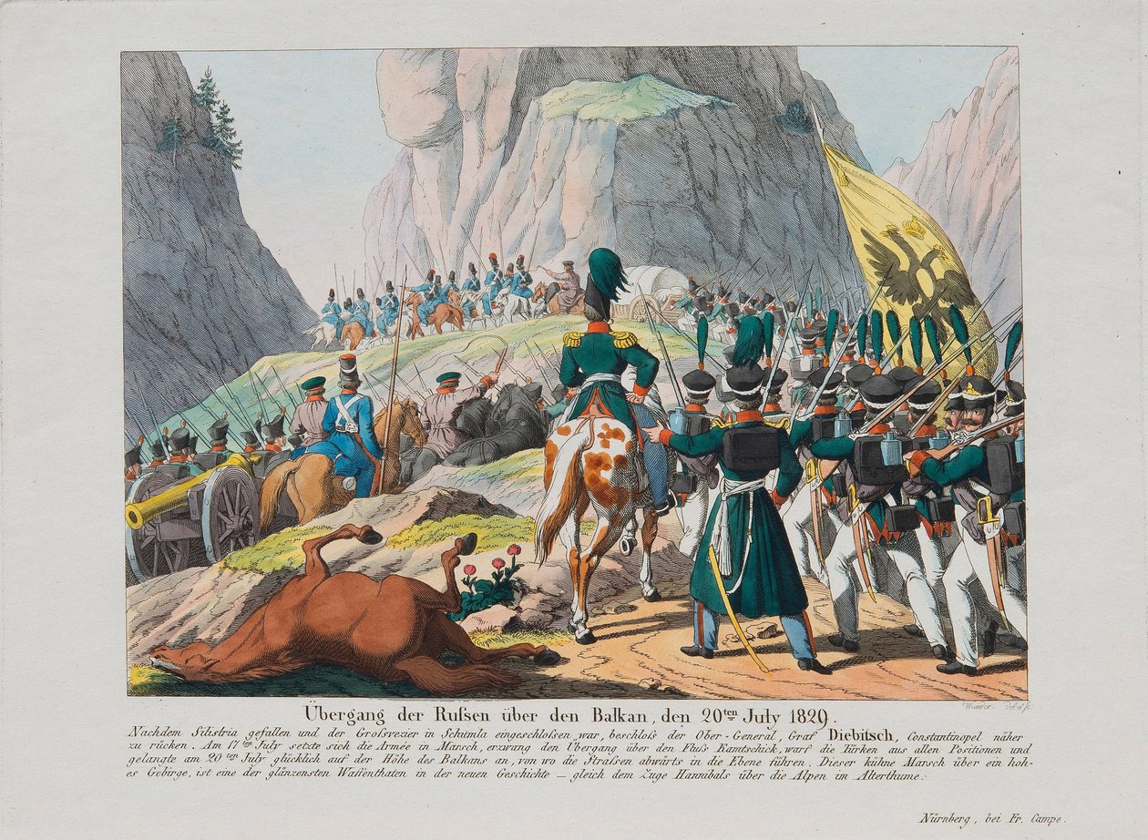 Guerra ruso-turca de 1828-1829 - El ejército del Conde Ivan Ivanovich Diebitsch de Anonymous Anonymous