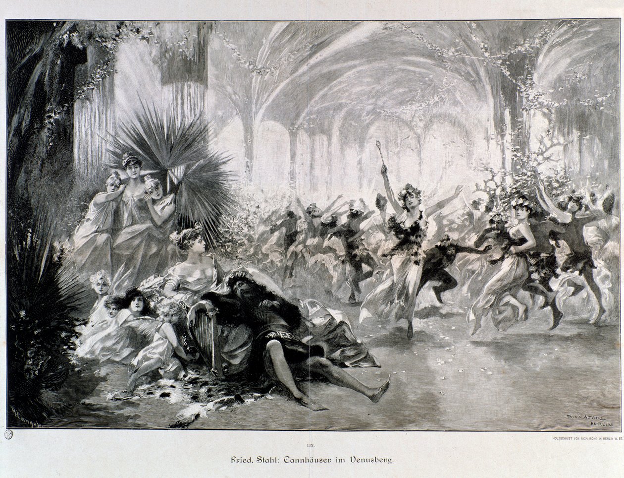 Ilustración para Tannhauser de Wagner de Anonymous Anonymous