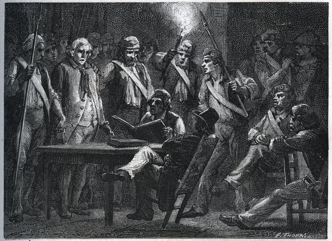 El Tribunal Maillard bajo la Revolución (Stanislas Marie Maillard) de Anonymous Anonymous