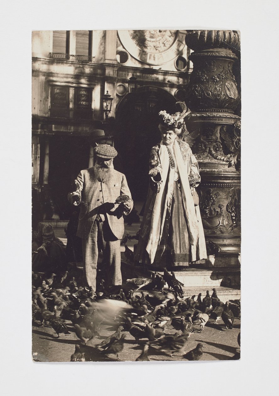 Monet y su segunda esposa de Anonymous Anonymous