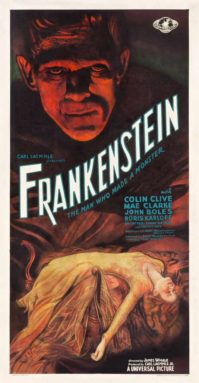 Cartel de la película "Frankenstein" de Anonymous Anonymous