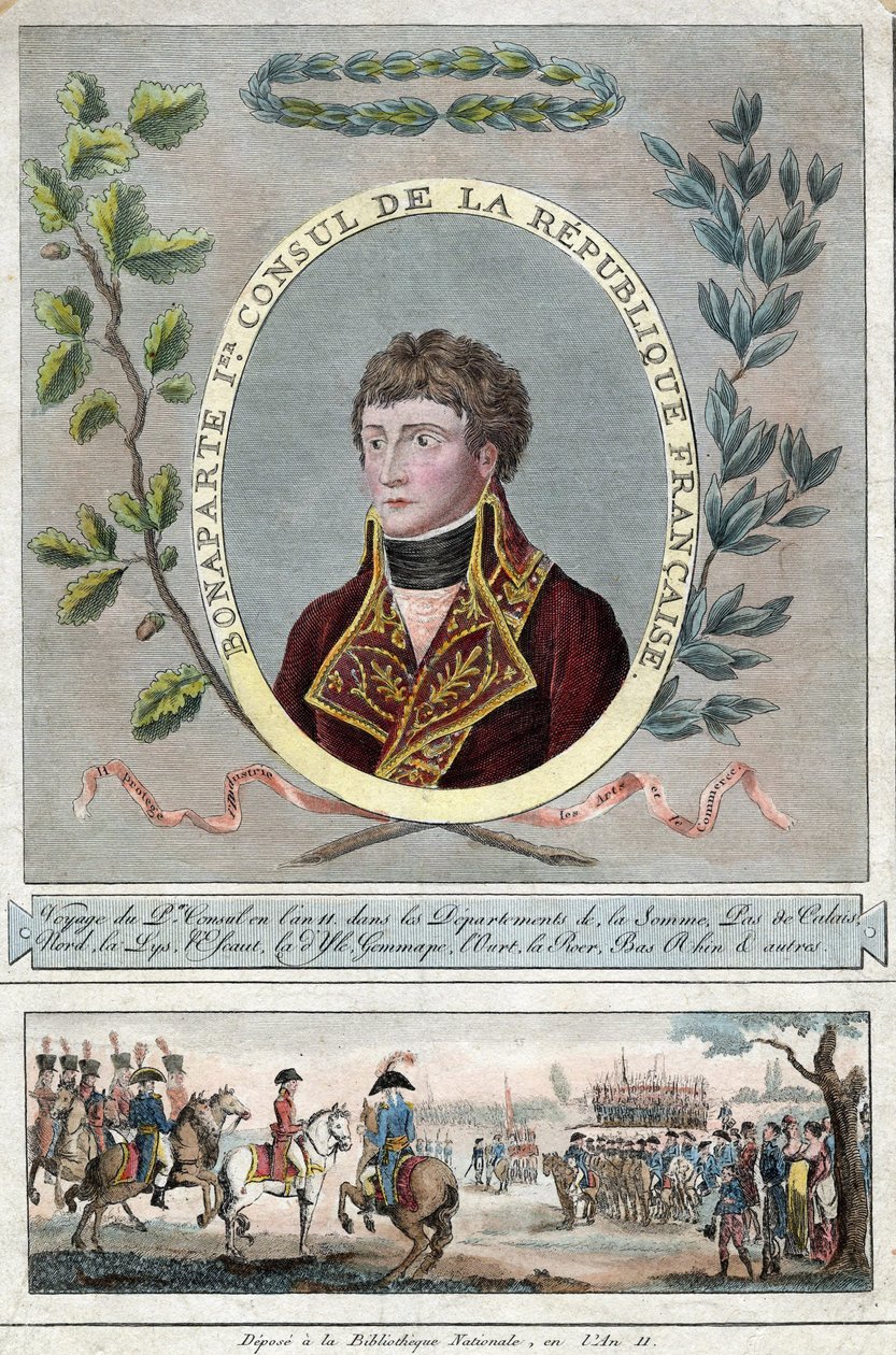 Napoleón Bonaparte como Primer Cónsul de Francia de Anonymous Anonymous