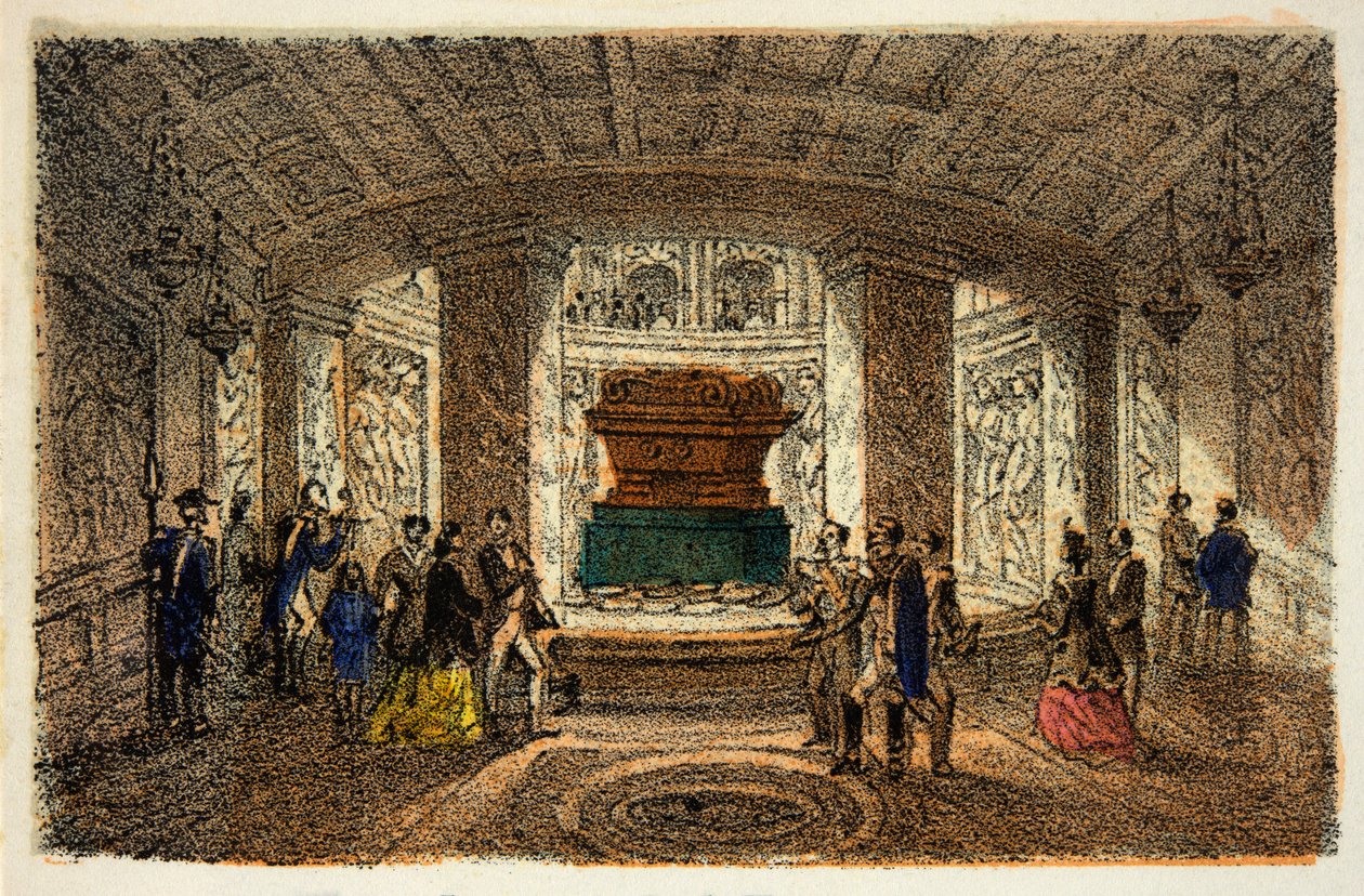París 1874: La Tumba del Emperador, colección privada de Anonymous Anonymous
