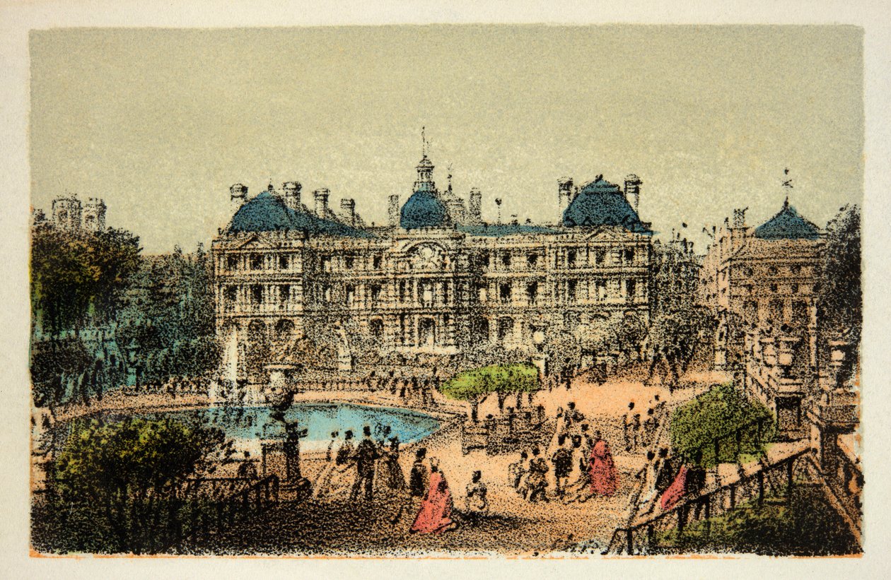 París 1874: Los Jardines de Luxemburgo, Colección Privada de Anonymous Anonymous