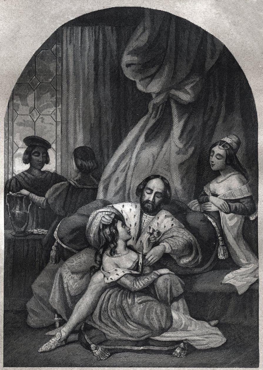 Pablo III (Papa de 1534 a 1549) y su familia - Pablo III (papa de 1534 a 1549) y su familia - Grabado de 1842 en “Histoire des papes: crímenes, asesinatos, envenenamientos, parricidios, adulterios, incestos... por Maurice Lachatre. Colección privada. de Anonymous Anonymous