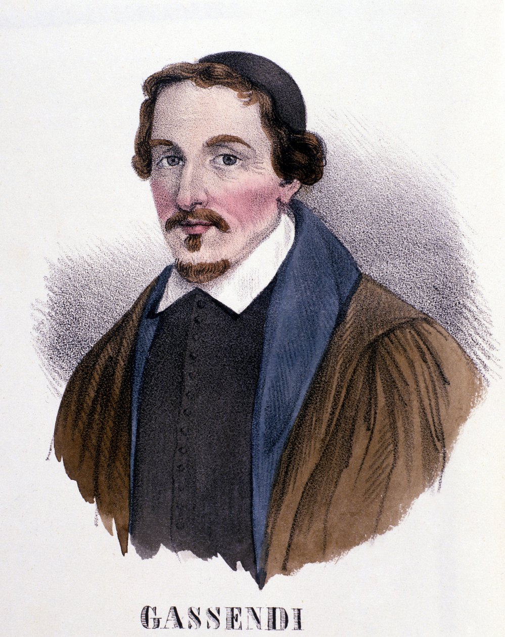 Pierre Gassendi (1592-1655), filósofo, astrónomo, matemático y físico francés de Anonymous Anonymous