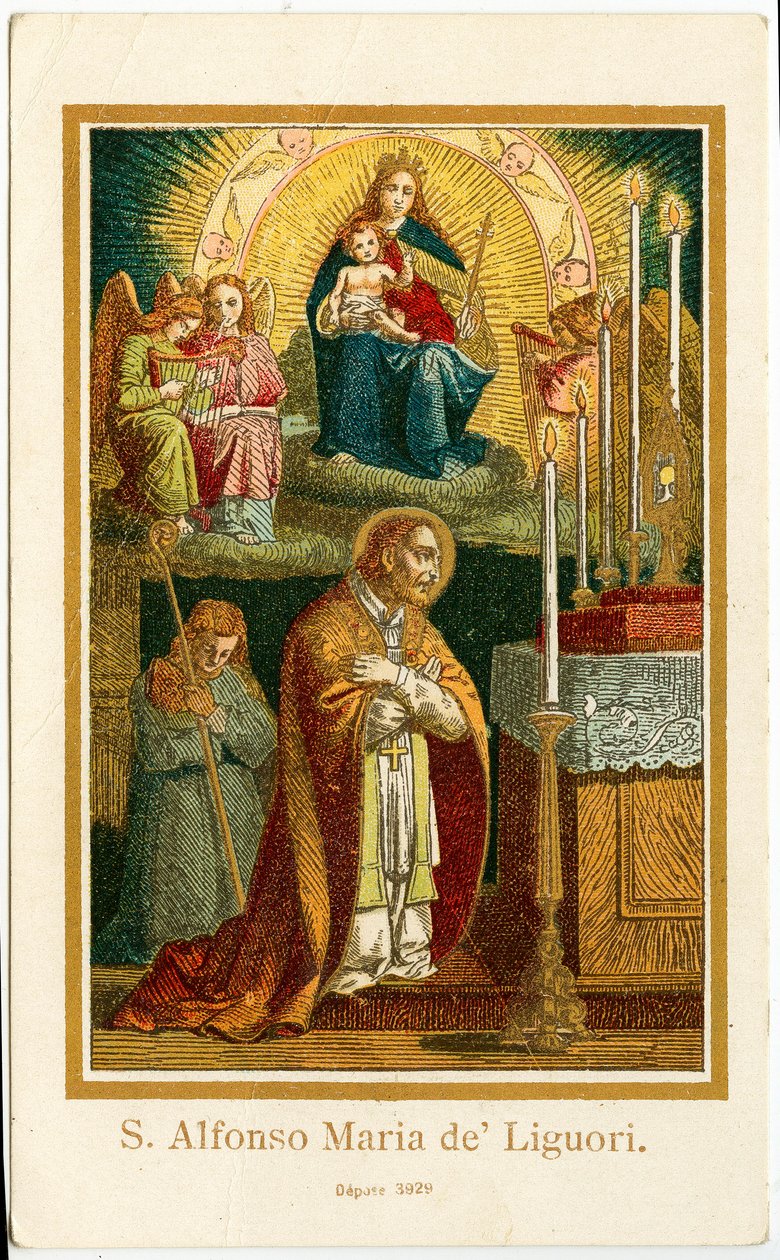 Alfonso María de Liguori (grabado) de Anonymous Anonymous
