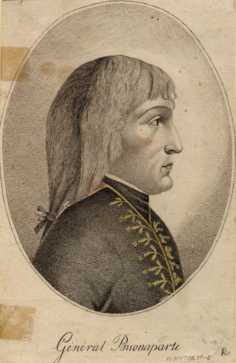 Retrato del General Napoleón Bonaparte (1769-1821) de Anonymous Anonymous