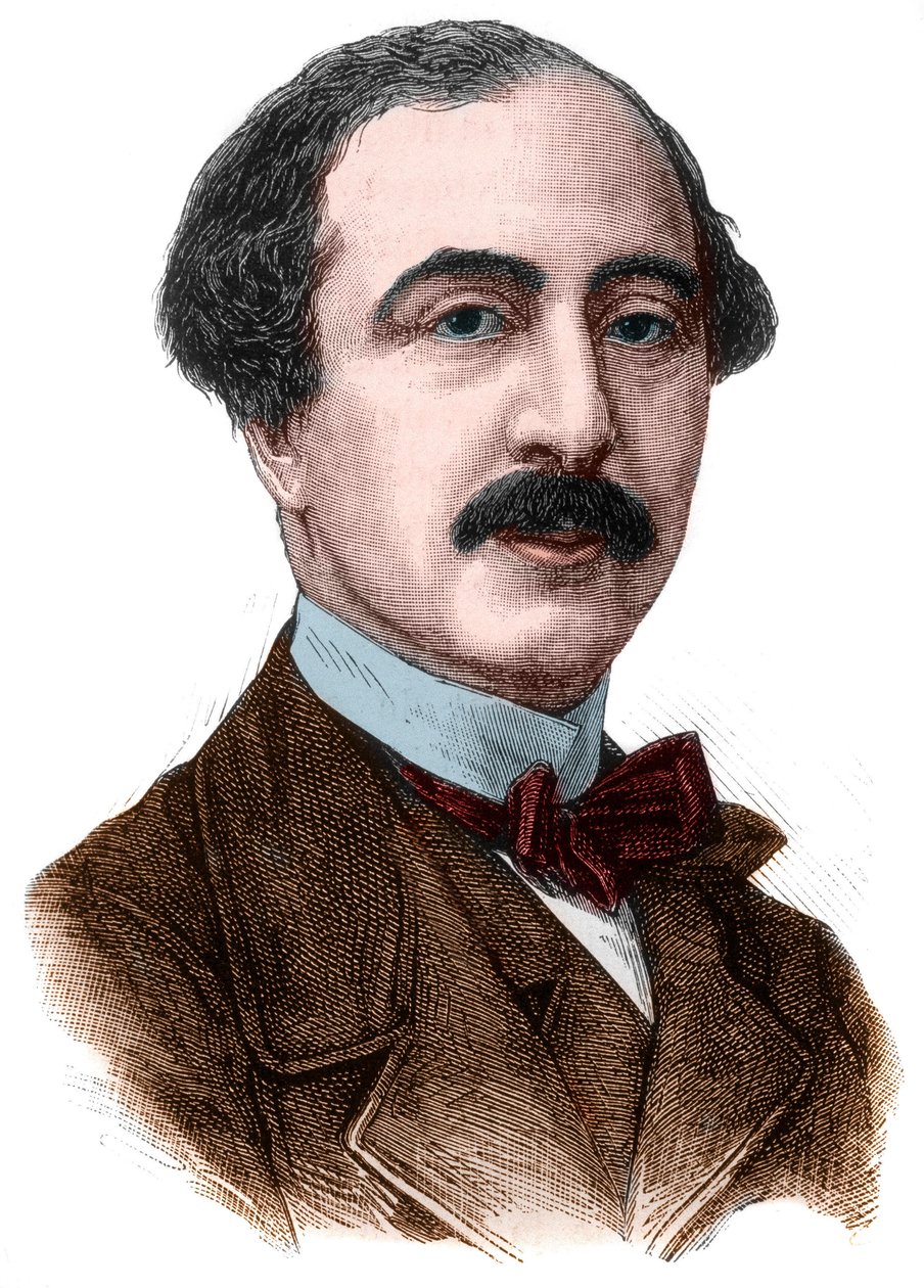 Retrato de Anatole Prevost Paradol, periodista y político francés (1829-1870). de Anonymous Anonymous