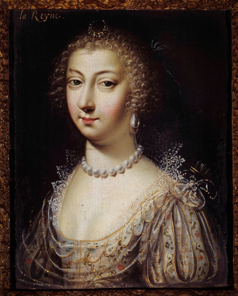 Retrato de Ana de Austria (1601-1666), Reina de Francia de Anonymous Anonymous