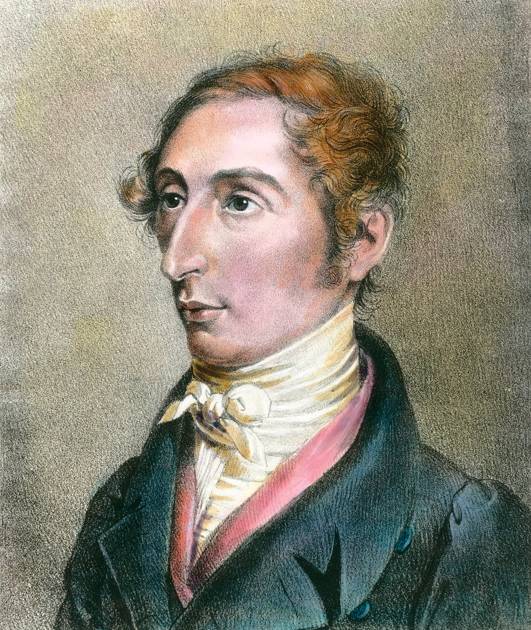 Retrato de Carl Maria von Weber (1786-1826) compositor alemán (grabado del siglo XIX) colección privada de Anonymous Anonymous