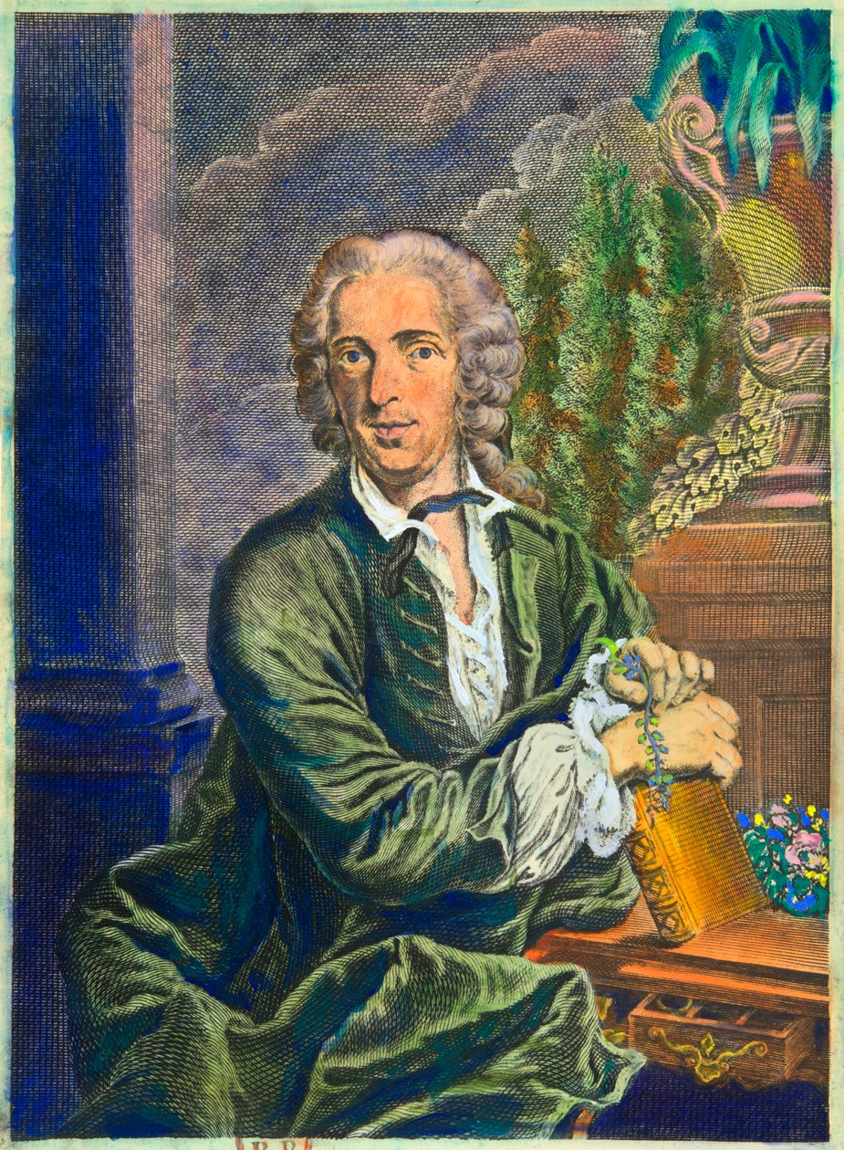 Retrato de Carl Von Linne (1707-1778) de Anonymous Anonymous