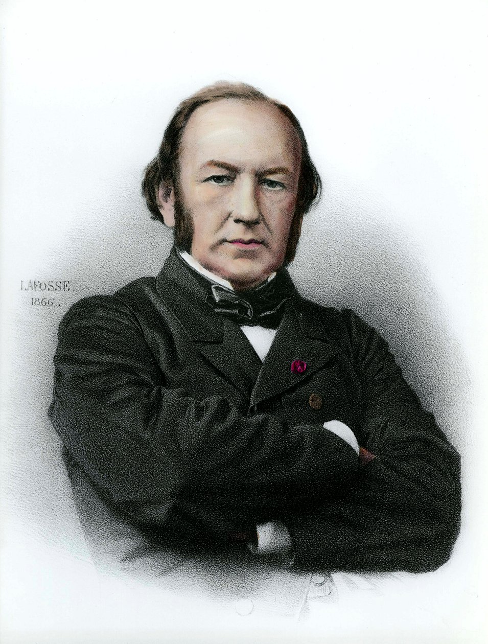Retrato de Claude Bernard (1813 - 1878) fisiólogo francés de Anonymous Anonymous