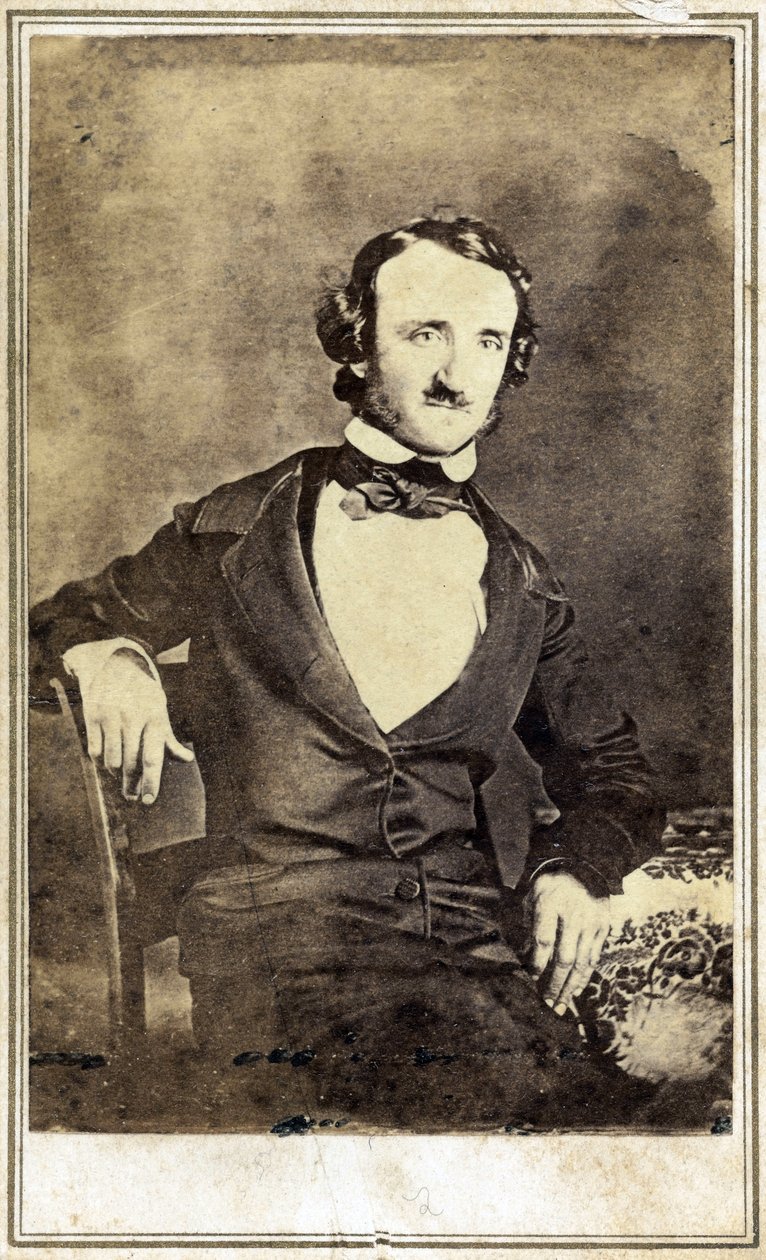 Retrato de Edgar Allan Poe (1809-1849), Anónimo. Daguerrotipo de Anonymous Anonymous