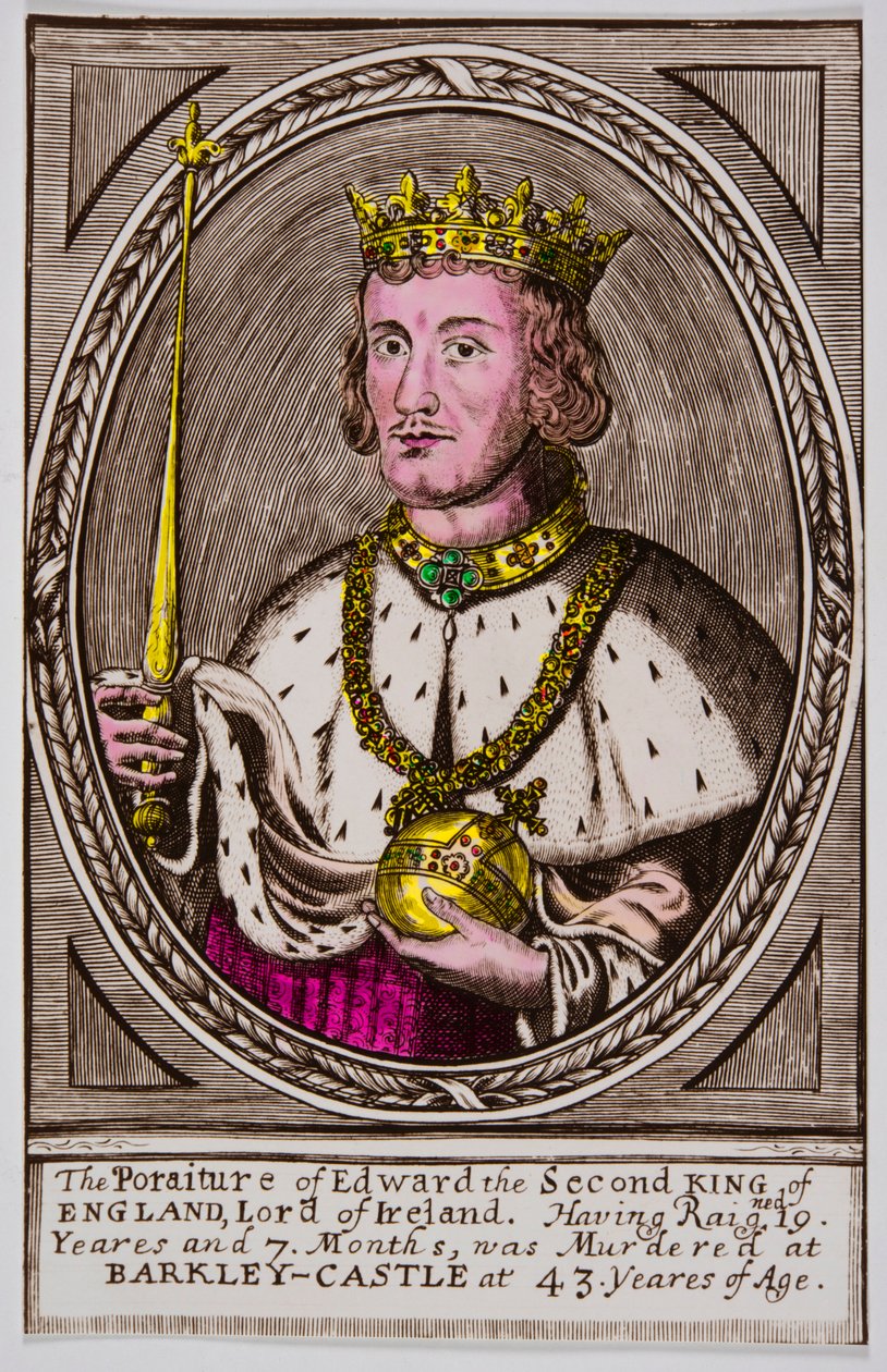 Retrato de Eduardo II (1284-1327) Rey de Inglaterra de Anonymous Anonymous