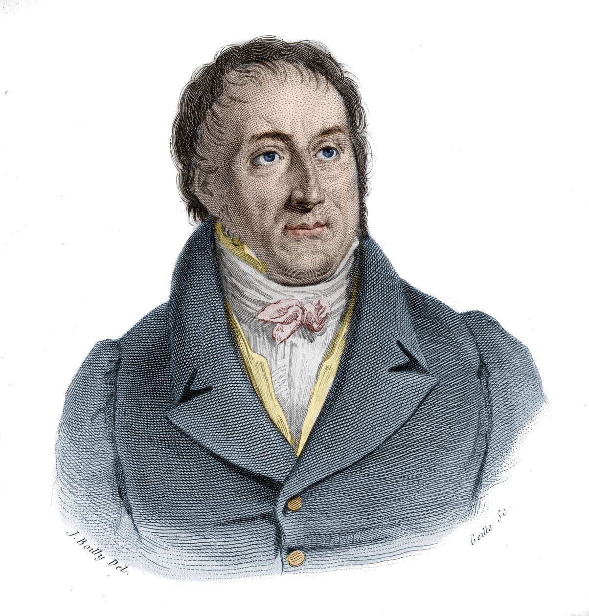 Retrato de Francois-Antoine Jecker (1765-1834), ingeniero francés de Anonymous Anonymous