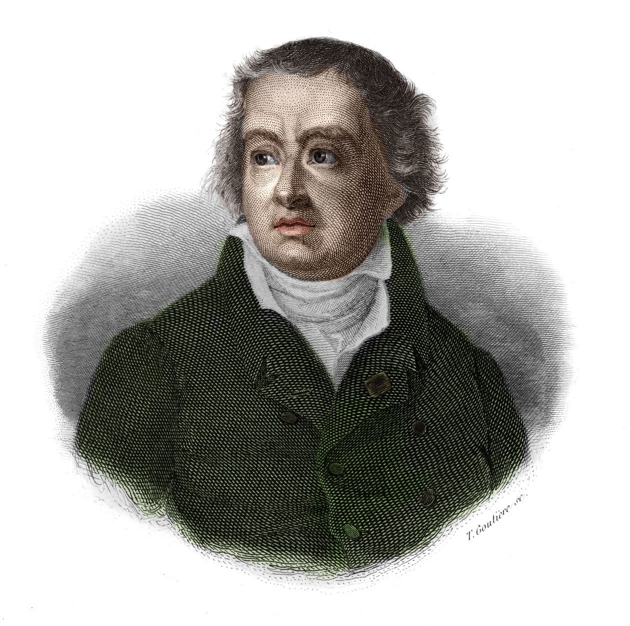 Retrato de François Alexandre Frédéric de La Rochefoucauld, Duque de Liancourt, luego Duque de La Rochefoucauld (Rochefoucauld-Liancourt) (1747-1827) en 