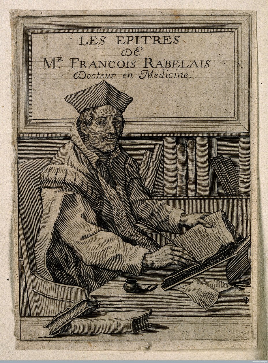 Retrato de François Rabelais (1494-1553) de Anonymous Anonymous