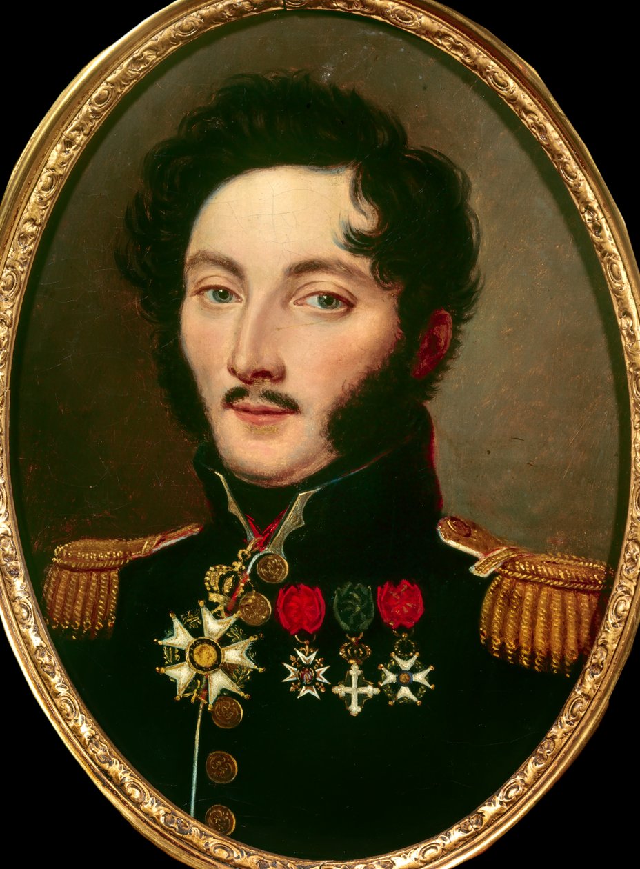 Retrato del General Barón Gourgaud de Anonymous Anonymous