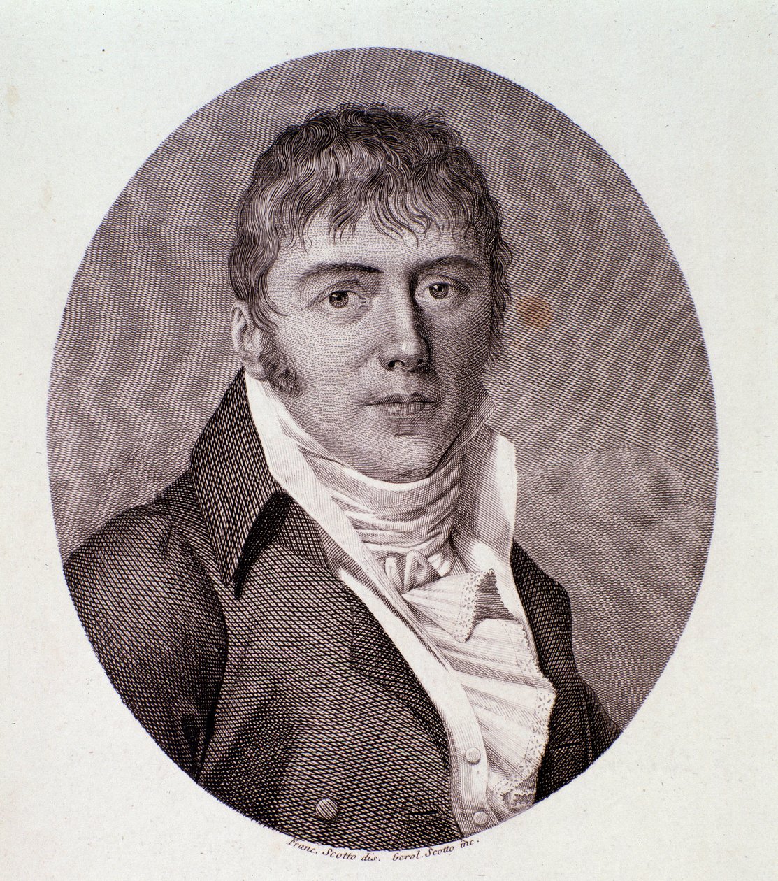 Retrato de Giovanni Simone Mayr (Johann Simon) de Anonymous Anonymous