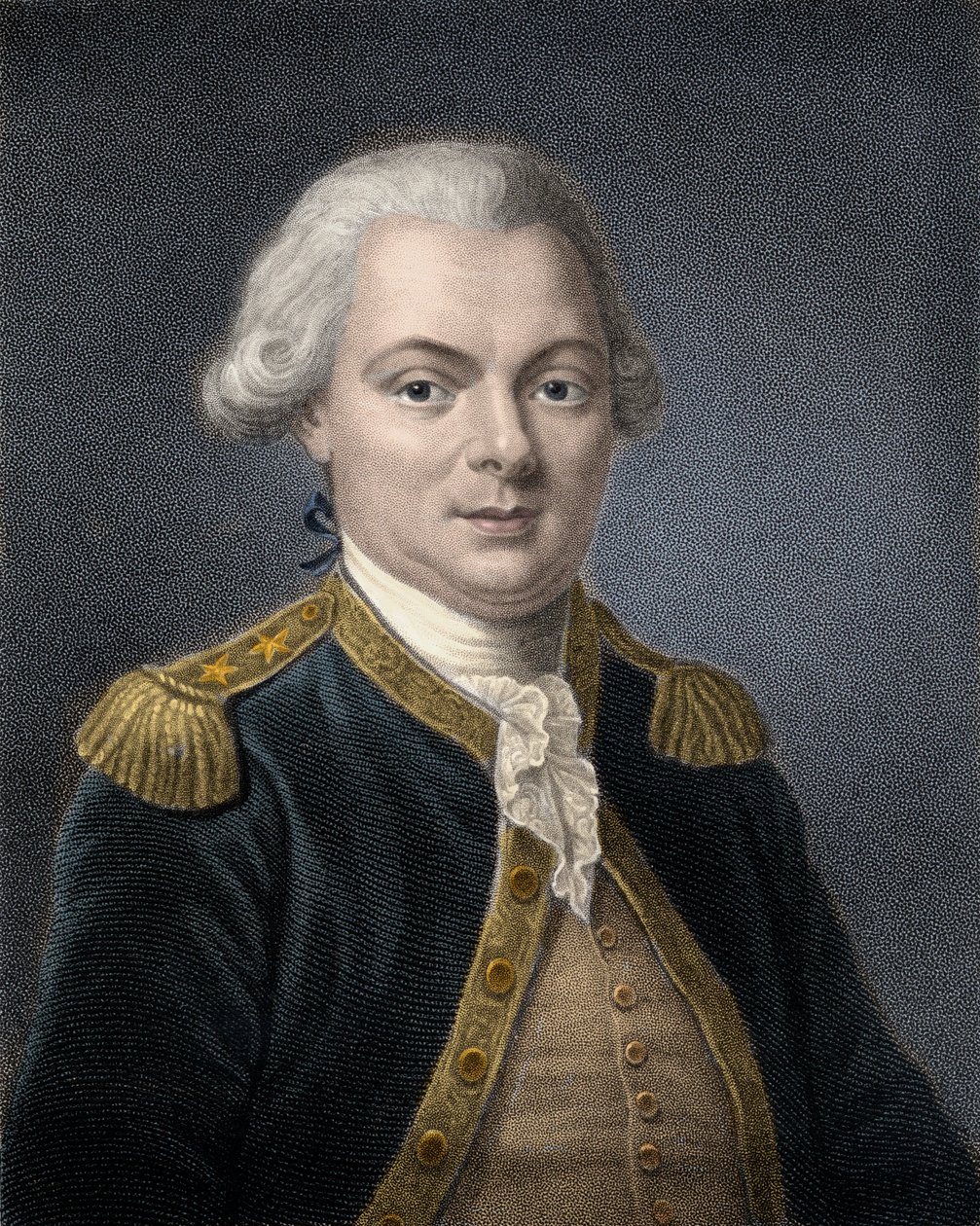 Retrato de Jean-Francois Galaup, Conde de La Perouse de Anonymous Anonymous
