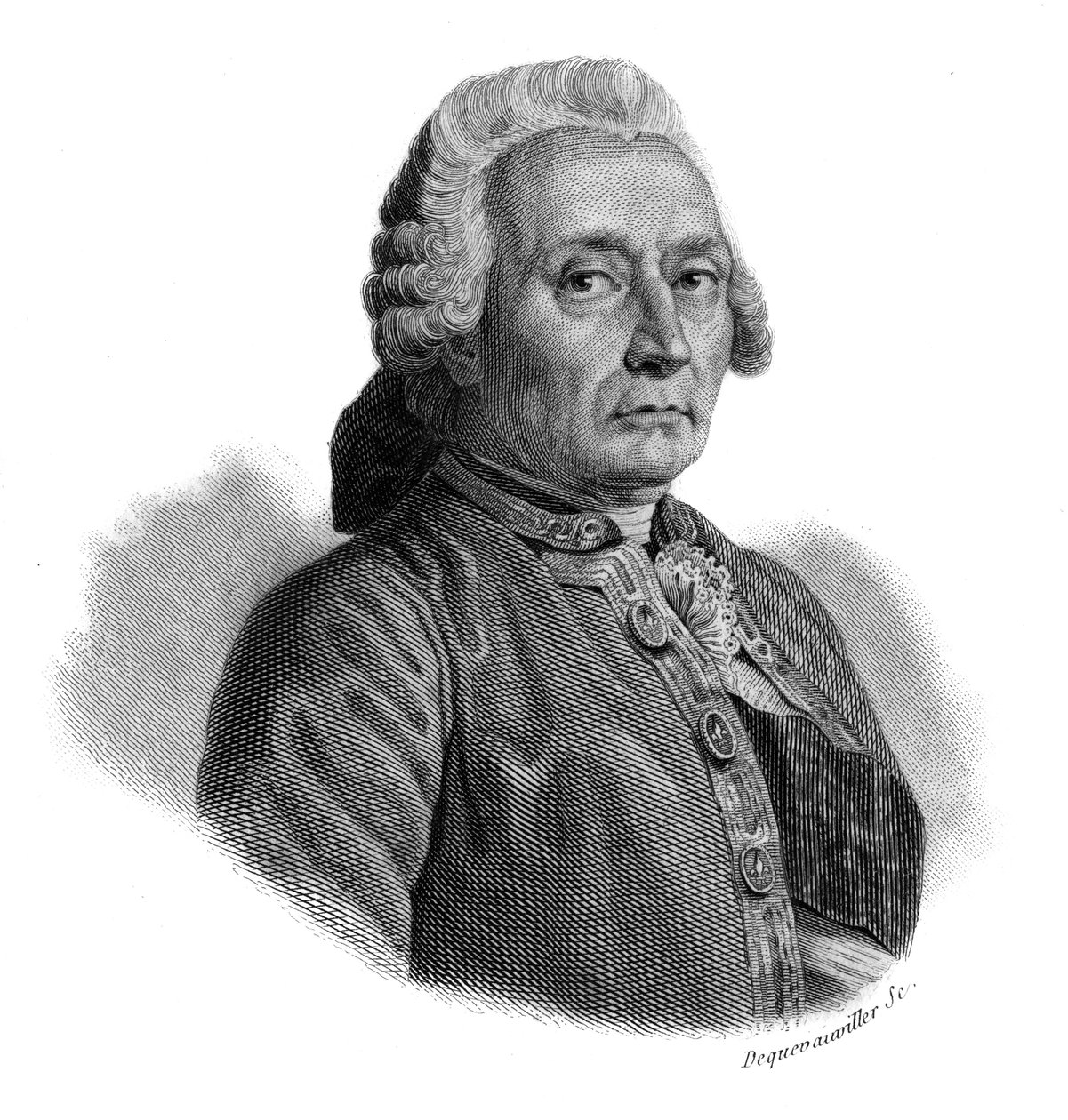 Retrato de Jean Rodolphe (Jean-Rodolphe) Perronet (1708-1794), primer Ingeniero de los Puentes y Calzadas del Reino, Fundador y Director de la Escuela de Puentes y Calzadas en “Retratos e historia de hombres útiles: hombres y mujeres de todos los países y  de Anonymous Anonymous