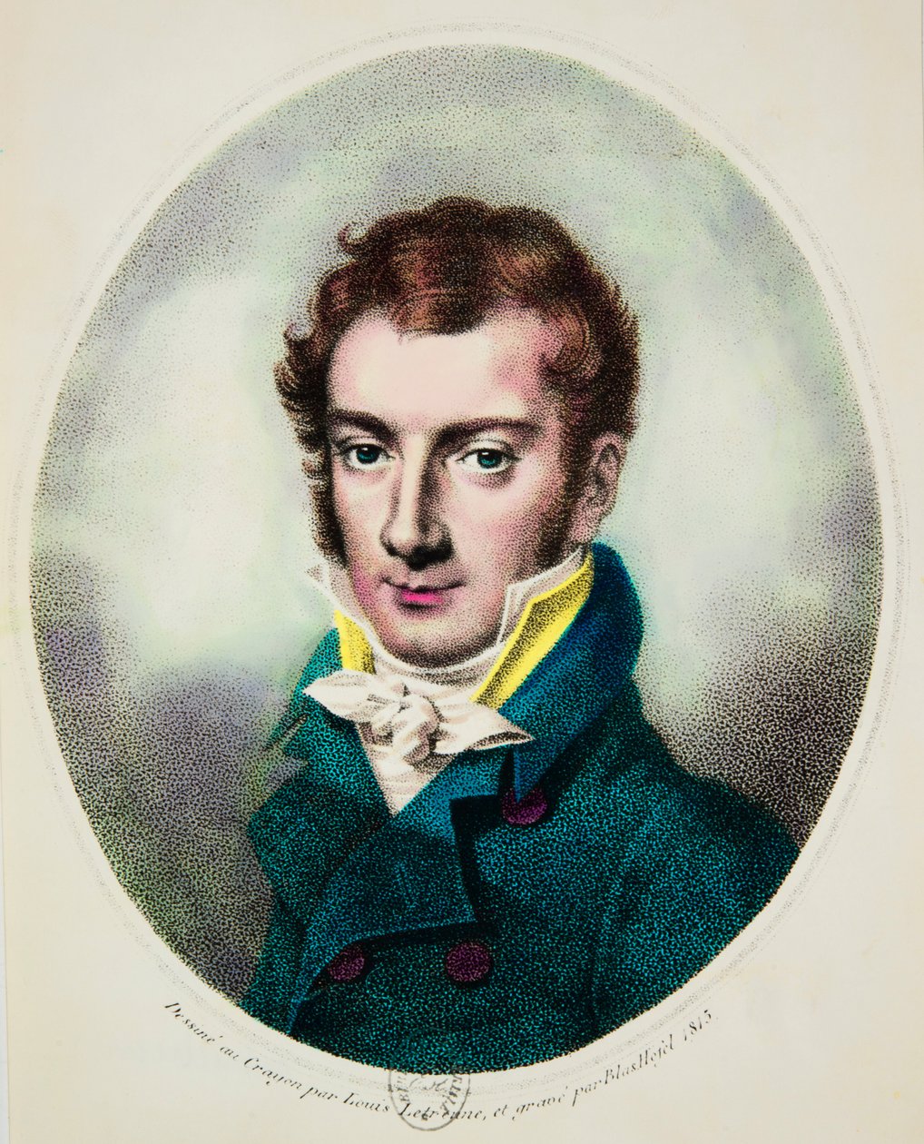 Retrato de Joseph Mayseder (1789-1863) Violinista y compositor austriaco, Colección Privada de Anonymous Anonymous