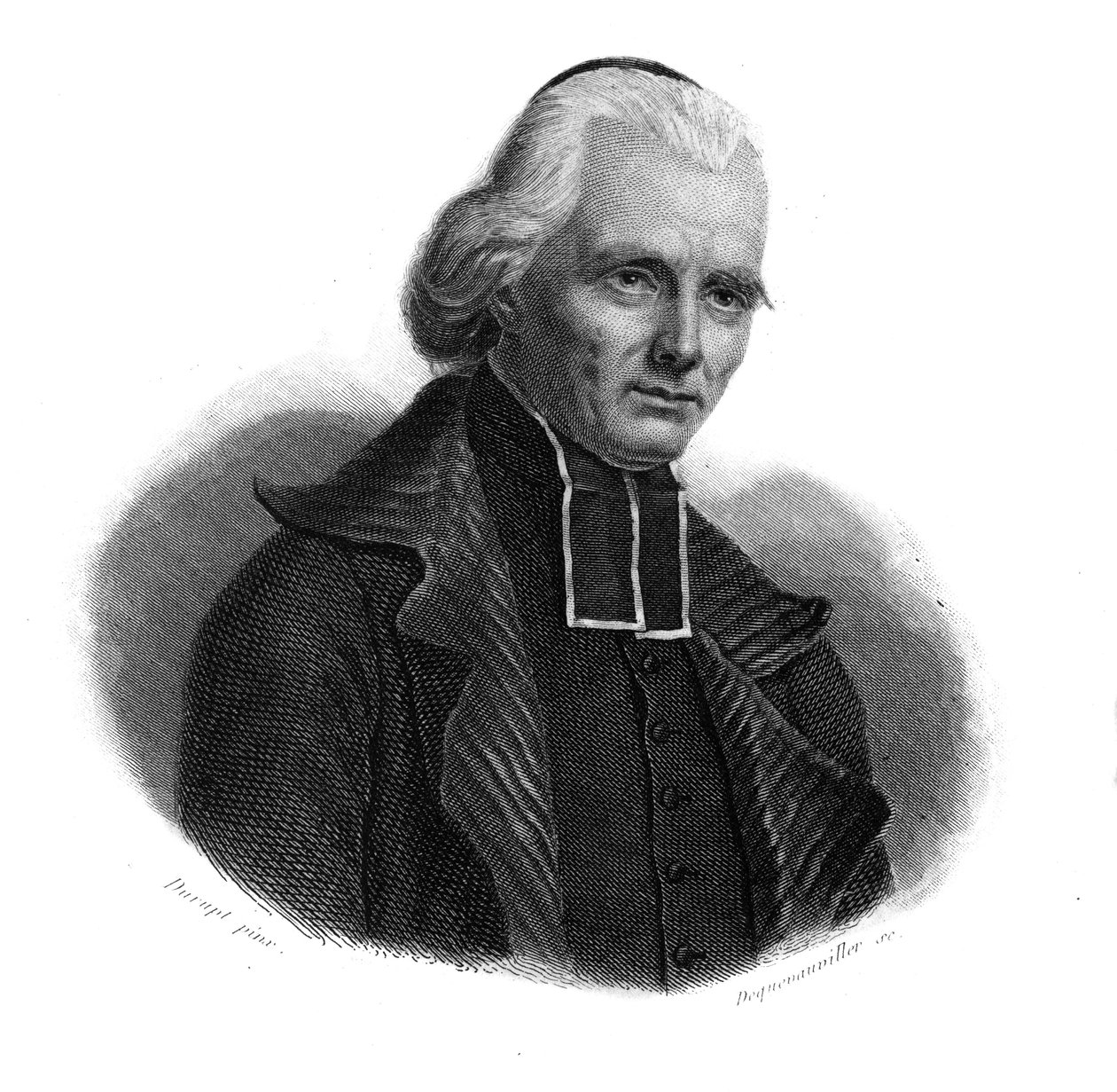 Retrato del abate LEGRIS-DUVAL (LEGRIS DUVAL) (1765-1819) confesor de Luis XVI en "Retratos e historia de hombres útiles: hombres y mujeres de todos los países y de todas las condiciones, que han adquirido derechos al reconocimiento de los hombres" publica de Anonymous Anonymous