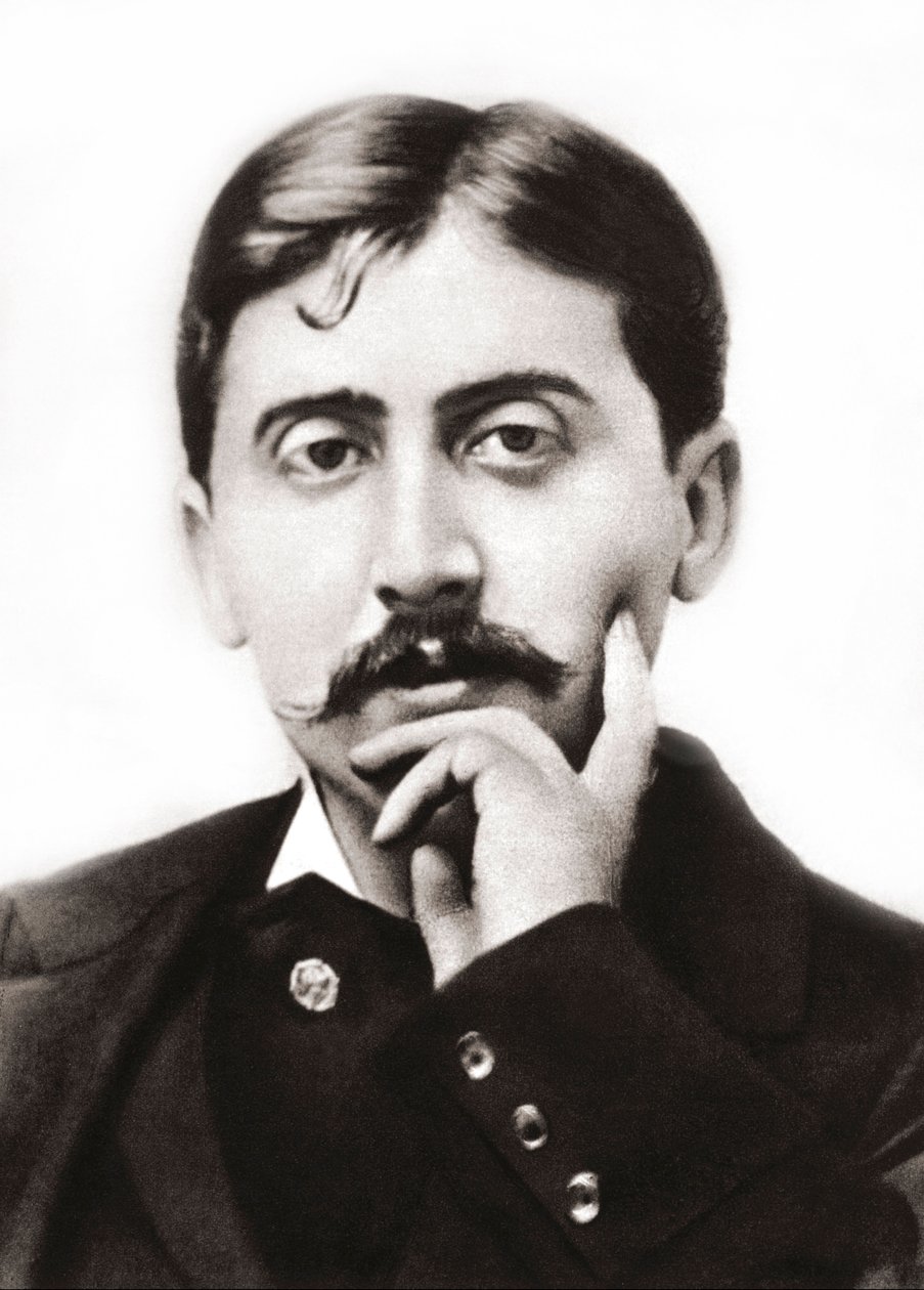 Retrato de Marcel Proust (1871-1922), escritor francés alrededor de 1900 de Anonymous Anonymous
