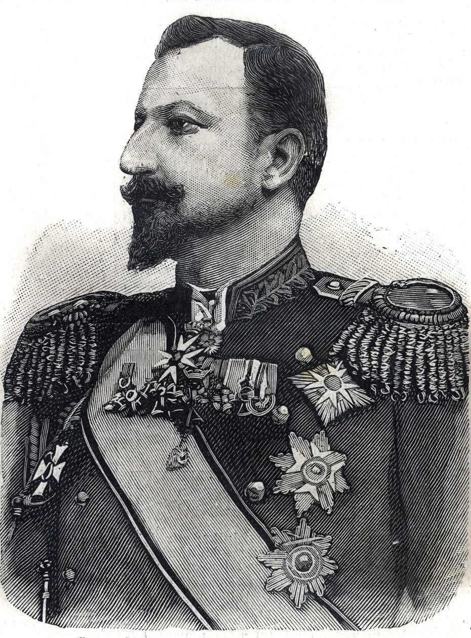 Retrato del Príncipe Fernando I (1861-1948) de Bulgaria. Grabado en “Le Peute Parisien” de Anonymous Anonymous