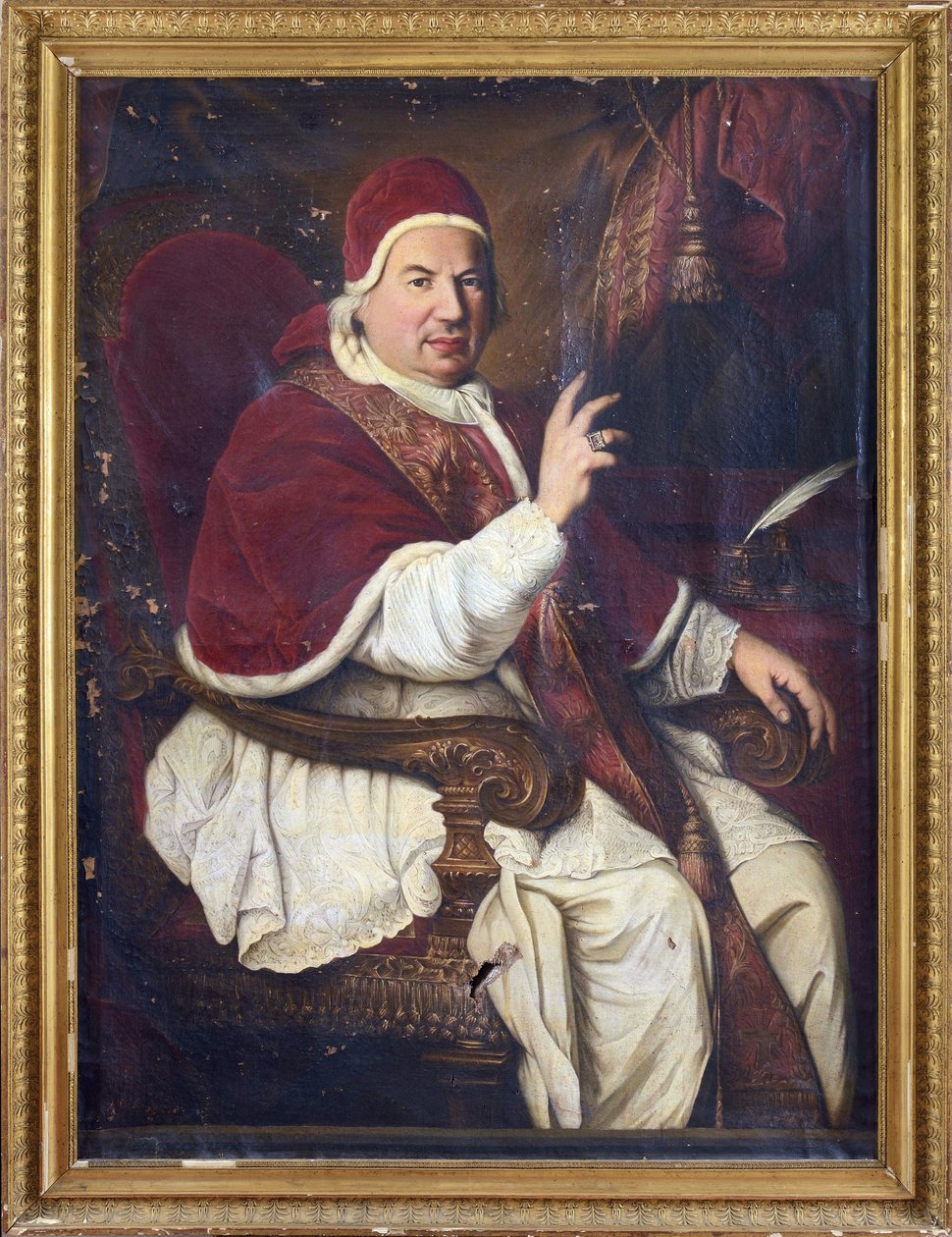 Retrato del Papa Benedicto XIV de Anonymous Anonymous
