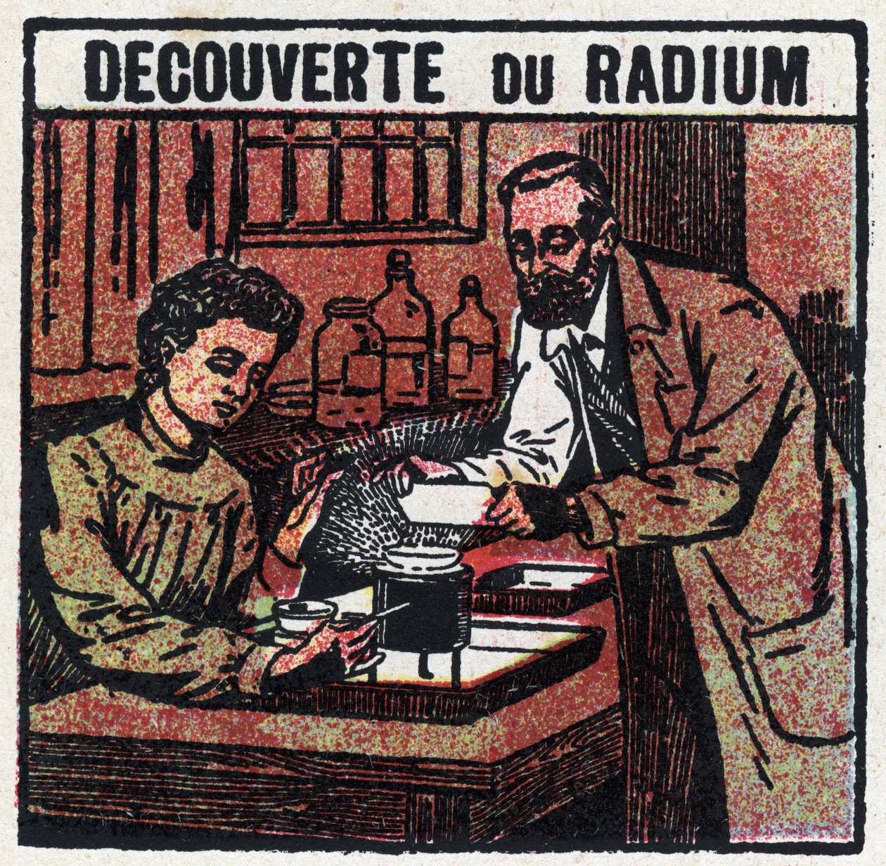 Radio: descubierto por Pierre (1859-1906) y Marie Curie (1867-1934) en 1898 de Anonymous Anonymous