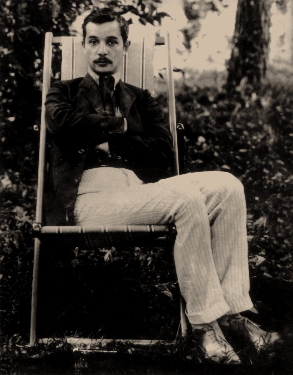 Sacha Tchorny - Retrato del poeta Sasha Chorny (1880-1932), Anónimo. Fotografía de Anonymous Anonymous