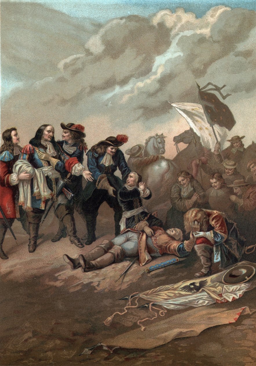 La muerte de Henri de la Tour d