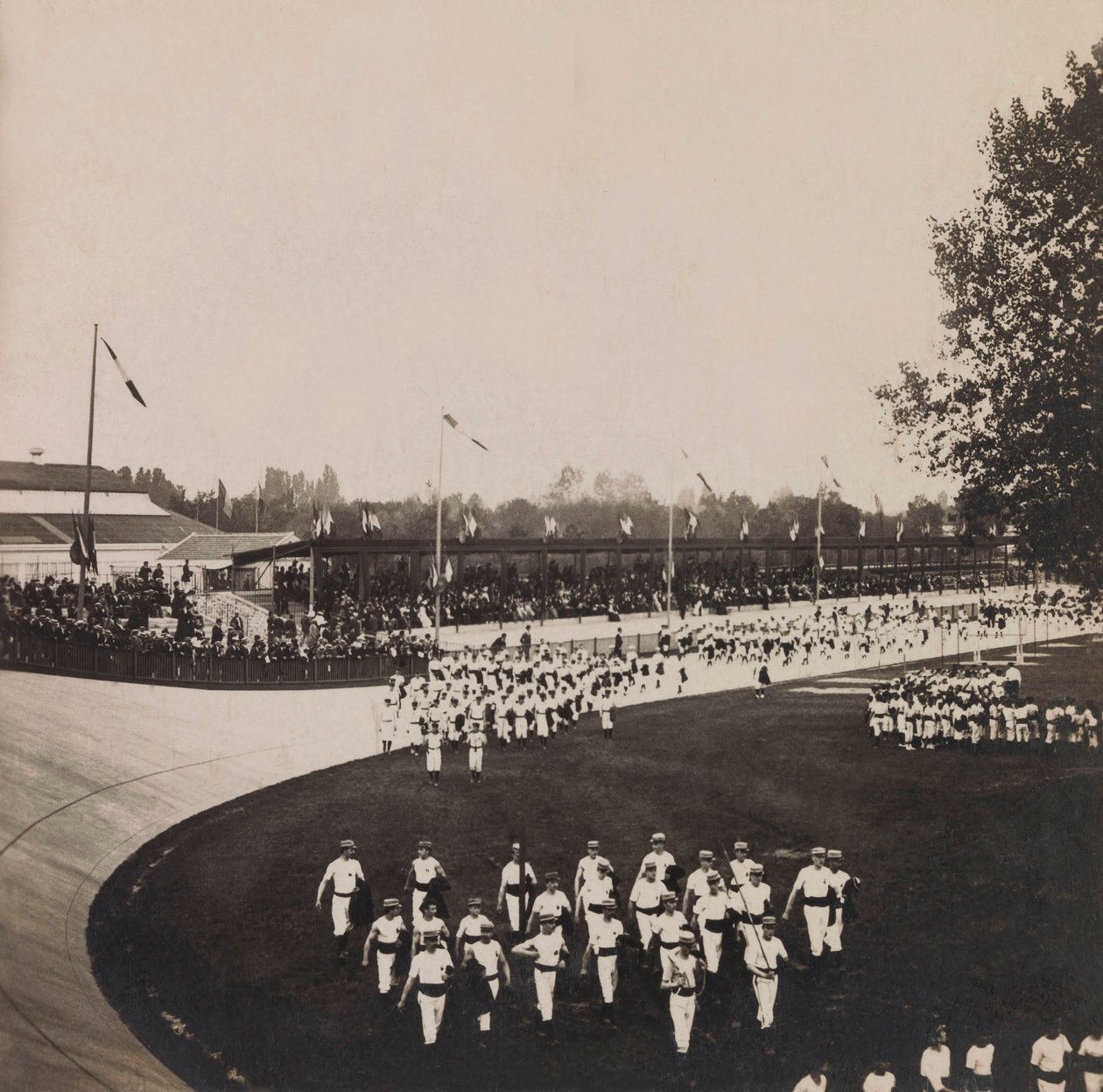 Exposición Universal de 1900 en París: Exposición de Vincennes, competencia gimnástica de Anonymous Anonymous
