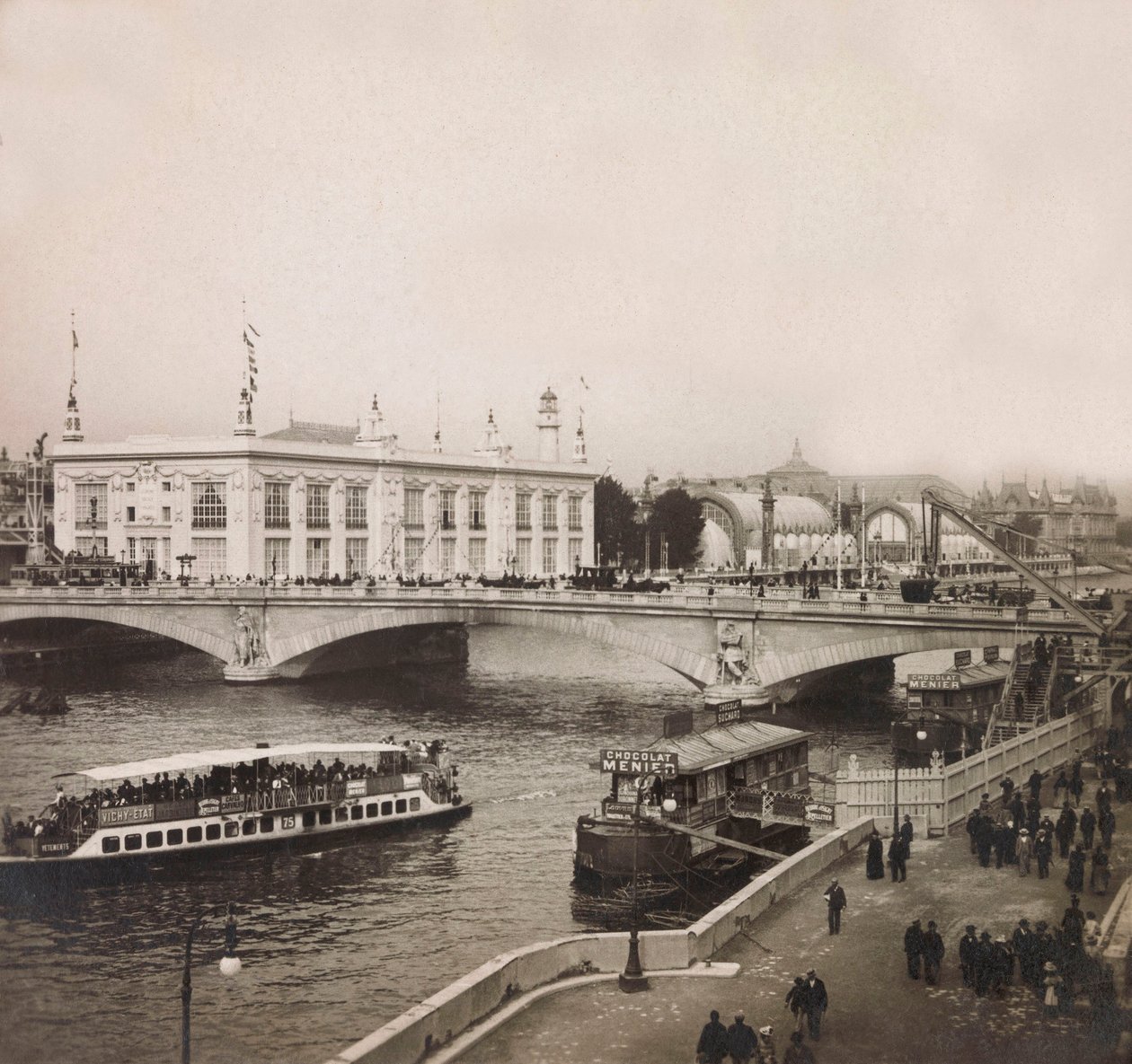 Exposición Universal de 1900 en París: El Palacio de Congresos de Anonymous Anonymous