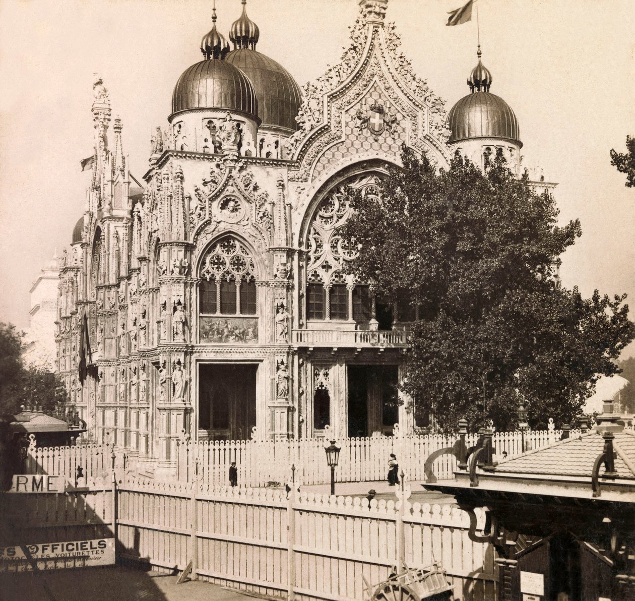 Exposición Universal de 1900 en París: El Pabellón de Italia - colección privada de Anonymous Anonymous