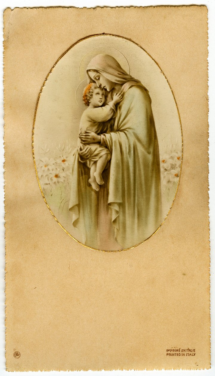 Virgen con niño de Anonymous Anonymous