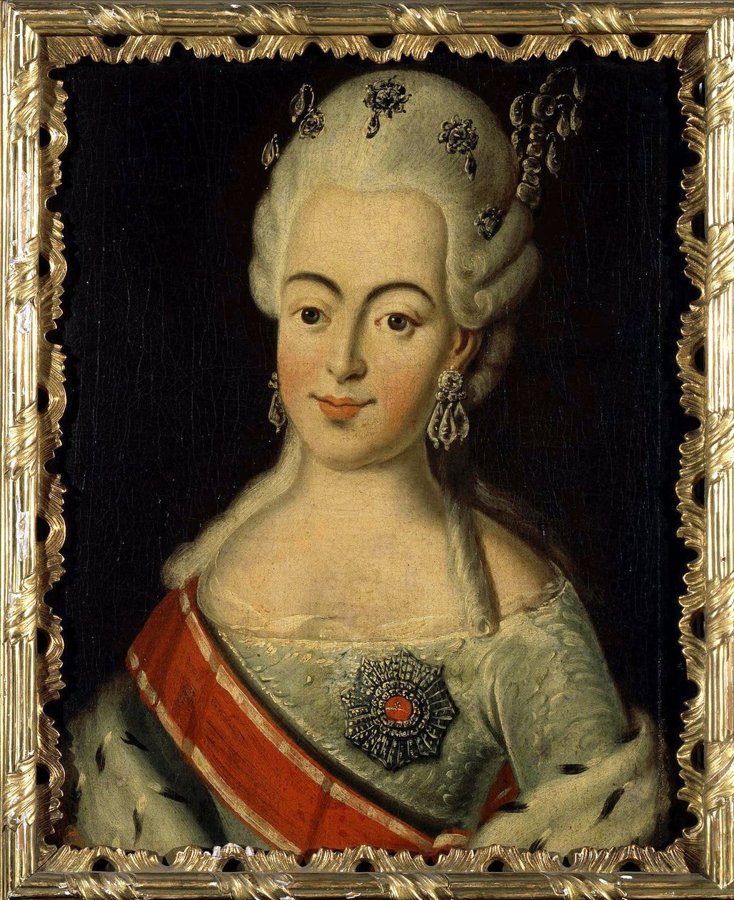 Wilhelmine Louise de Hesse Darmstadt (1755-1776) - Gran Duquesa de Rusia bajo el nombre de Natalia Alexeievna de Anonymous Anonymous
