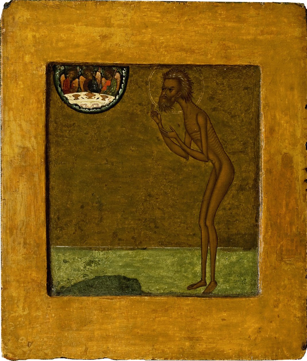 Basilio el Bendito, finales del siglo XVI de Anonymous Russian icon painter